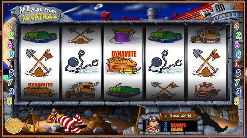 Alcatraz Игровой автомат играть бесплатно. 