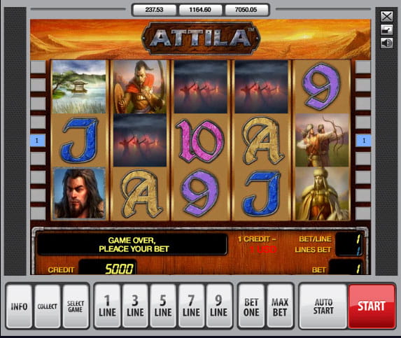 Attila игровой автомат играть бесплатно.