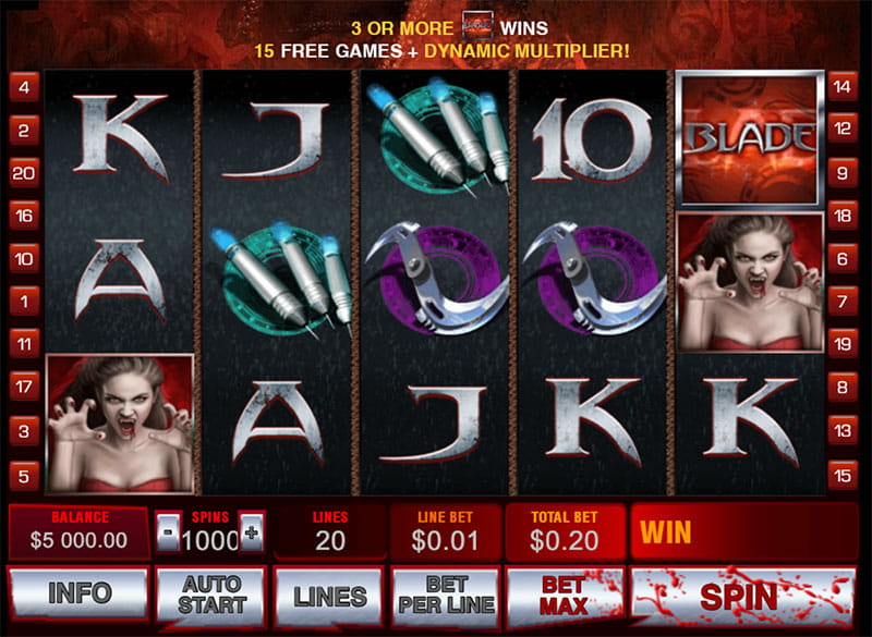 Blade игровой автомат играть бесплатно. 