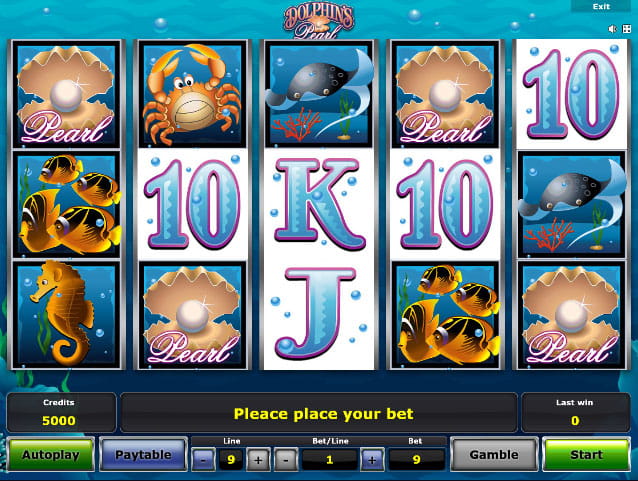 Dolphins Pearl игровой автомат играть бесплатно. 