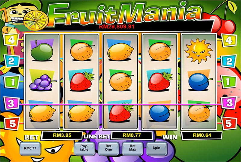 Fruit Mania игровой автомат играть бесплатно. 