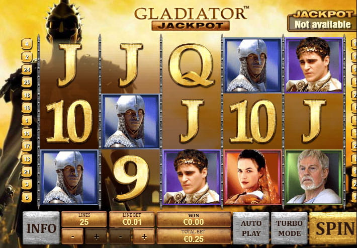 Gladiator игровой автомат играть бесплатно. 