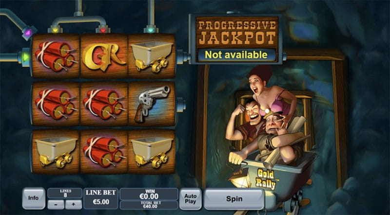 Gold Rally игровой автомат играть бесплатно. 