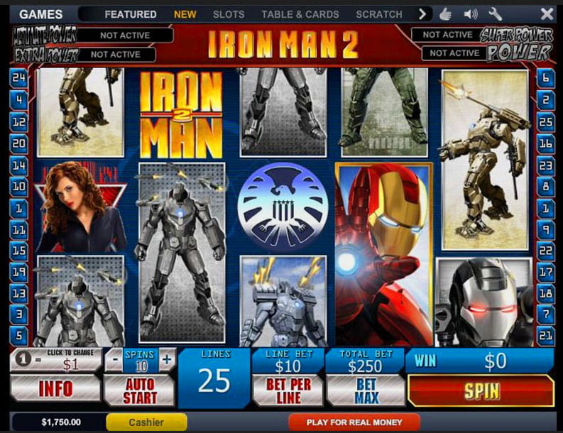 Iron Man 2 игровой автомат играть беслатно. 