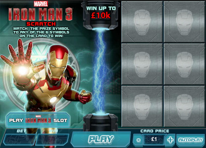 Iron Man 3 игровой автомат демо. 
