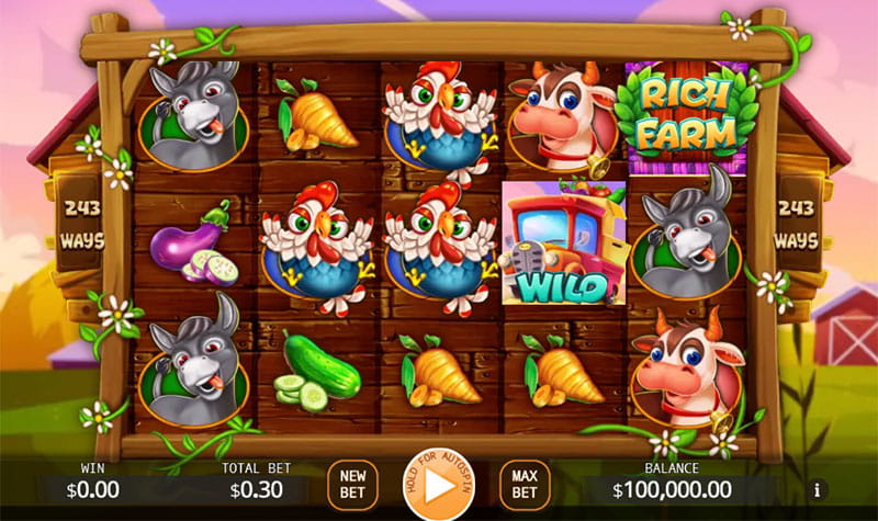 Rich Farm игровой автомат играть бесплатно. 