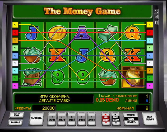 The Money Game игровой автомат играть бесплатно. 