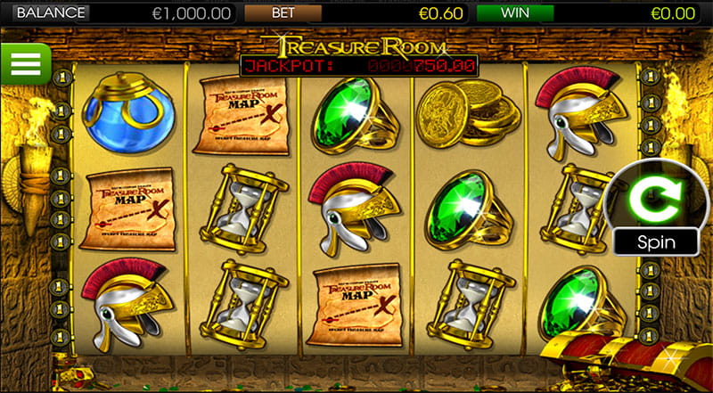 Treasure Room игровой автомат играть бесплатно. 
